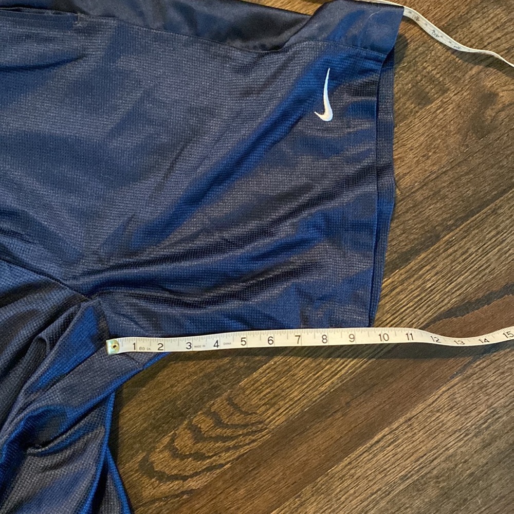 Nike Basketball Shorts Blue Large L EUC Vintage Y2K - Picture 3 of 7